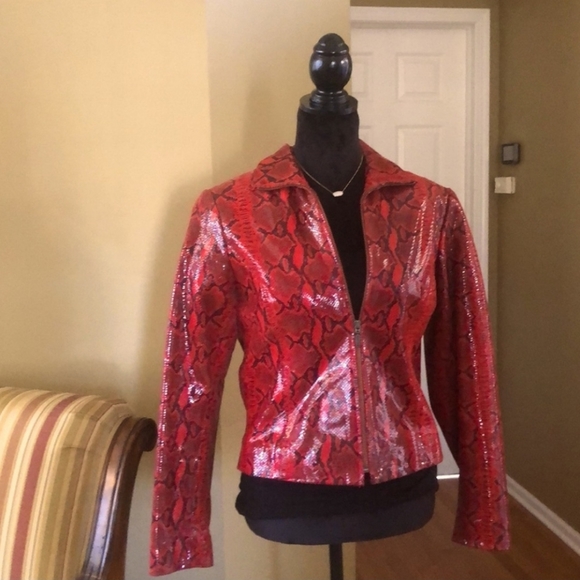 Y2K Yvonne Marie Leather Jacket - Picture 6 of 15